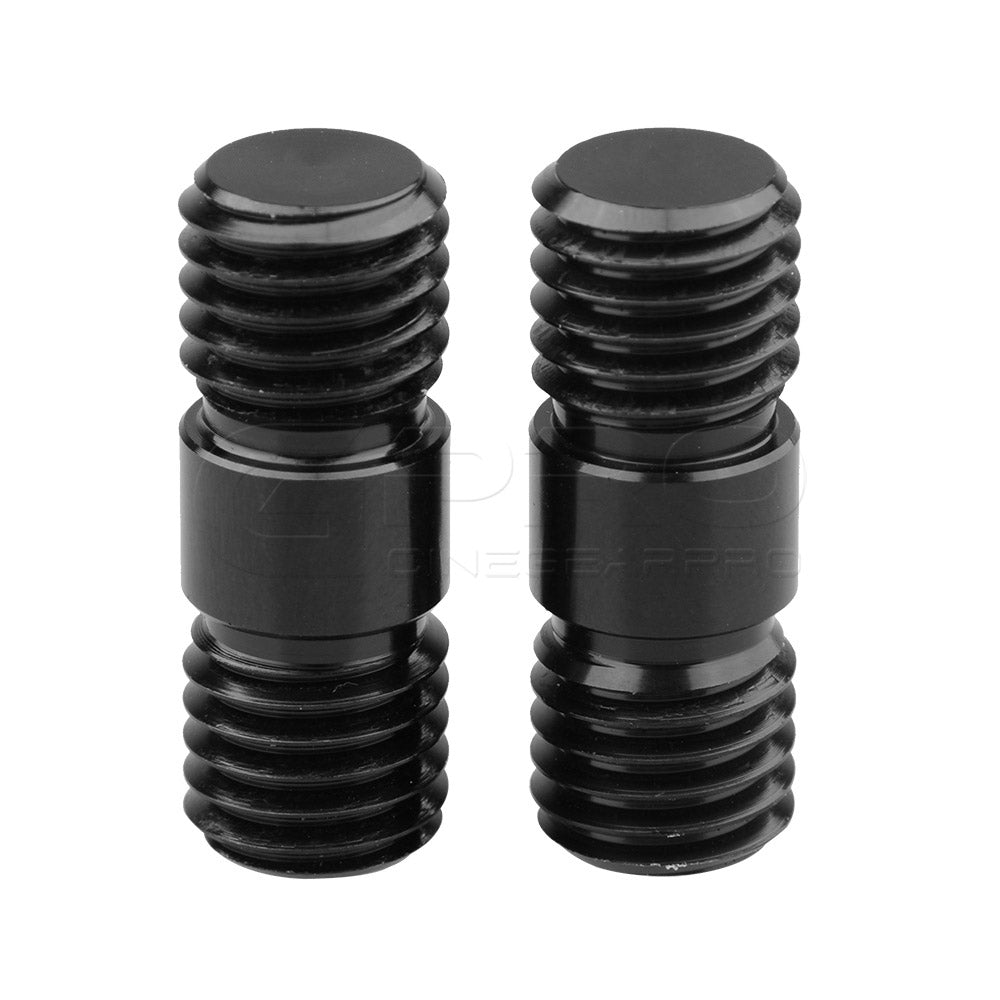 CGPro M12 Thread Rod Extension Connector (Black) for 15mm Rail Support System Screw - CINEGEARPRO