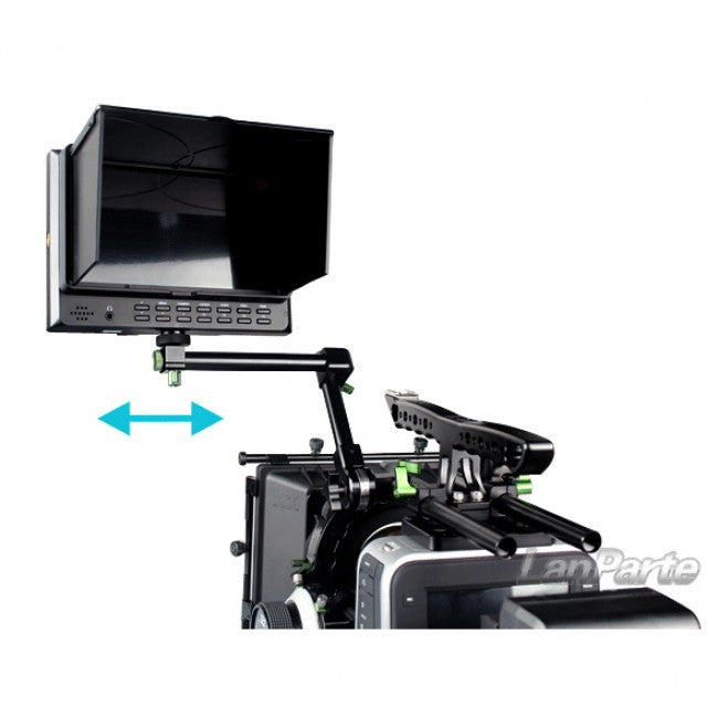 LanParte MA-02 Magic Arm w/ Rosette Lock & Single Rod Clamp Articulated Arms - CINEGEARPRO
