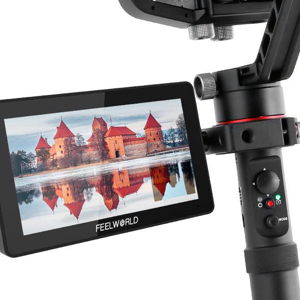 FEELWORLD F6 PLUS 5.5 Inch 3D LUT Touch Screen Camera Field Monitor HDMI FHD Support 4K Input Output Monitor - CINEGEARPRO
