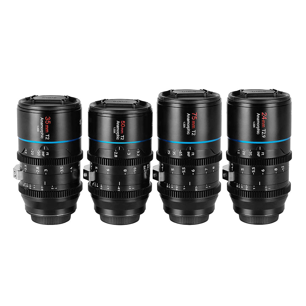 SIRUI Mars 1.33x Anamorphic Lens Set MFT Mount