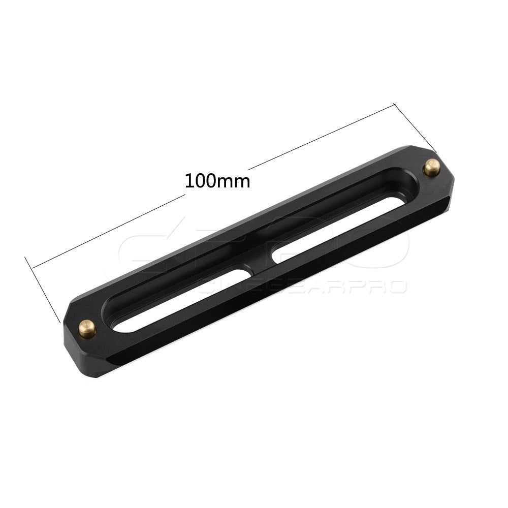 CGPro Triple NATO Rail Quick Release Bar 50mm / 70mm / 100mm NATO Rail Components - CINEGEARPRO