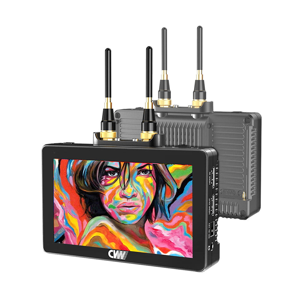 Crystal Video Technology Swift Z 5.5" HDMI 1080p Wireless TX/RX Dual-Monitor Kit
