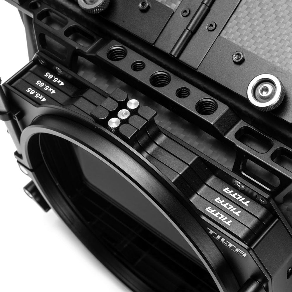 TiLTA 4×5.65 Carbon Fiber Matte Box (Clamp-on) with Single Backing