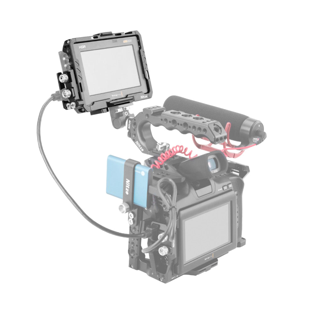 Nitze JT-B01 Blackmagic Video Assist 5’’ 12G Monitor Cage Kit