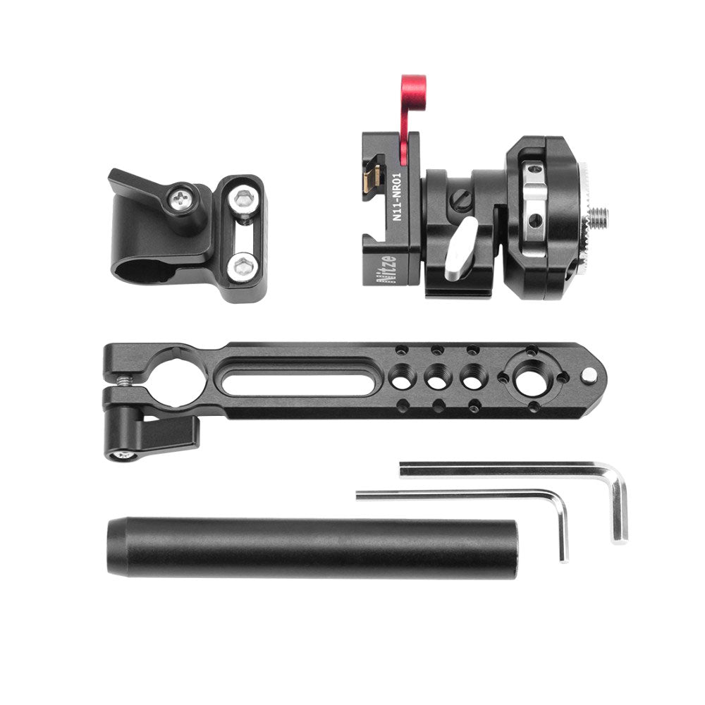 Nitze EVF-K03 EVF Mount With NATO Rail And Arri Rosette