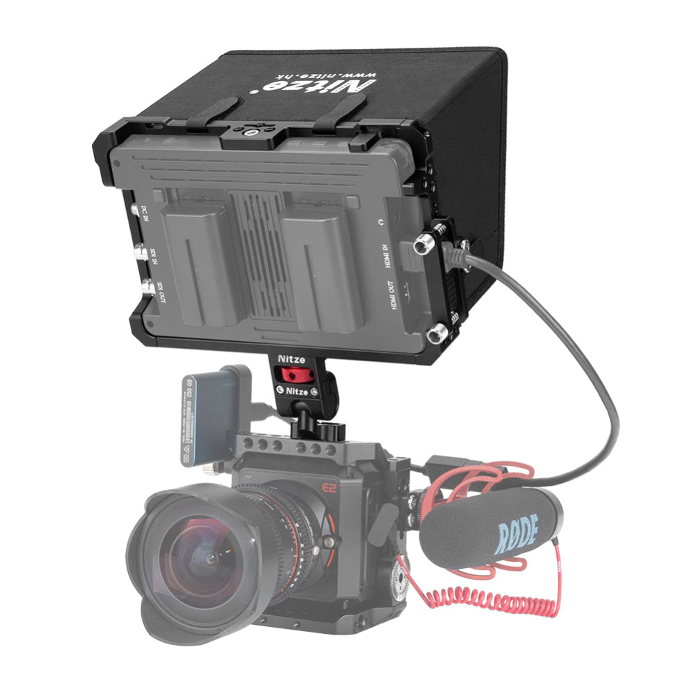 Nitze TP-R7S Monitor Cage Kit for Desview R7S/R&S II 7” Monitor
