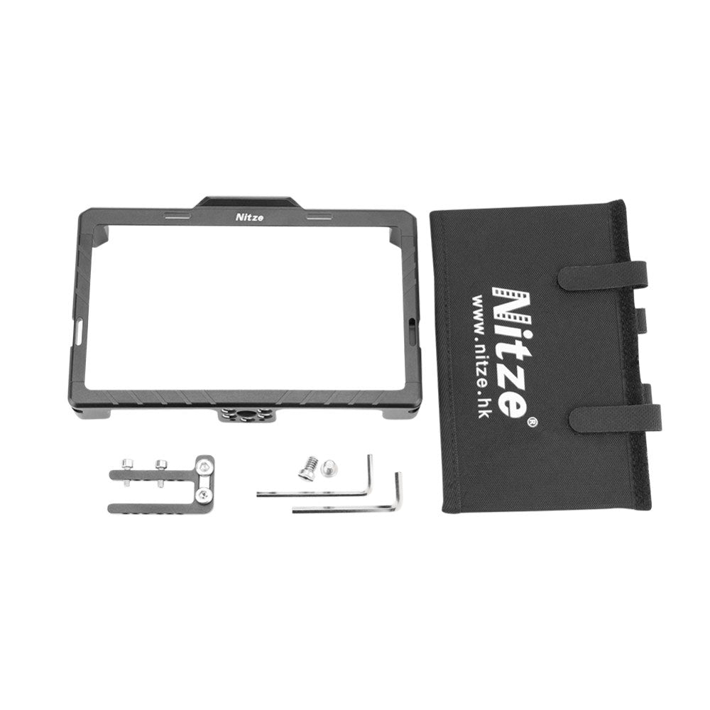 Nitze JTP2-LUT6S Monitor Cage Kit For FEELWORLD LUT6 / LUT6S 6"