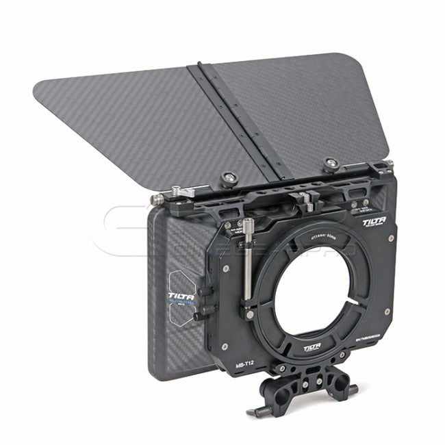 TiLTA MB-T12 Lightweight Carbon Fibre 4x5.65 Matte Box (CLAMP-ON) Matte Box - CINEGEARPRO