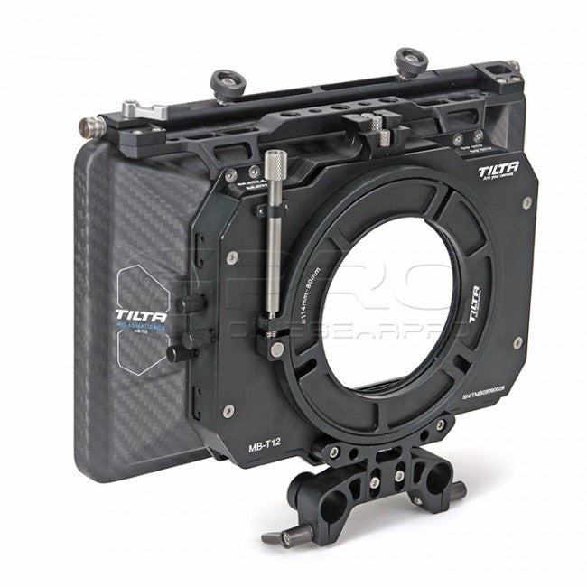 TiLTA MB-T12 Lightweight Carbon Fibre 4x5.65 Matte Box (CLAMP-ON) Matte Box - CINEGEARPRO