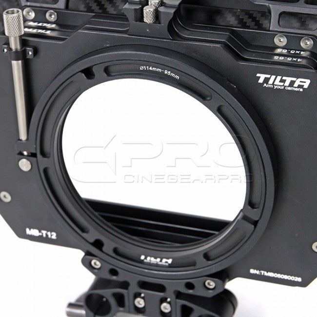 TiLTA MB-T12 Lightweight Carbon Fibre 4x5.65 Matte Box (CLAMP-ON) Matte Box - CINEGEARPRO