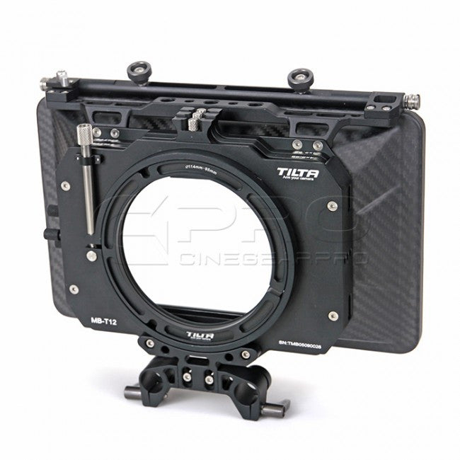 TiLTA MB-T12 Lightweight Carbon Fibre 4x5.65 Matte Box (CLAMP-ON) Matte Box - CINEGEARPRO