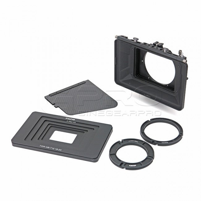 TiLTA MB-T12 Lightweight Carbon Fibre 4x5.65 Matte Box (CLAMP-ON) Matte Box - CINEGEARPRO