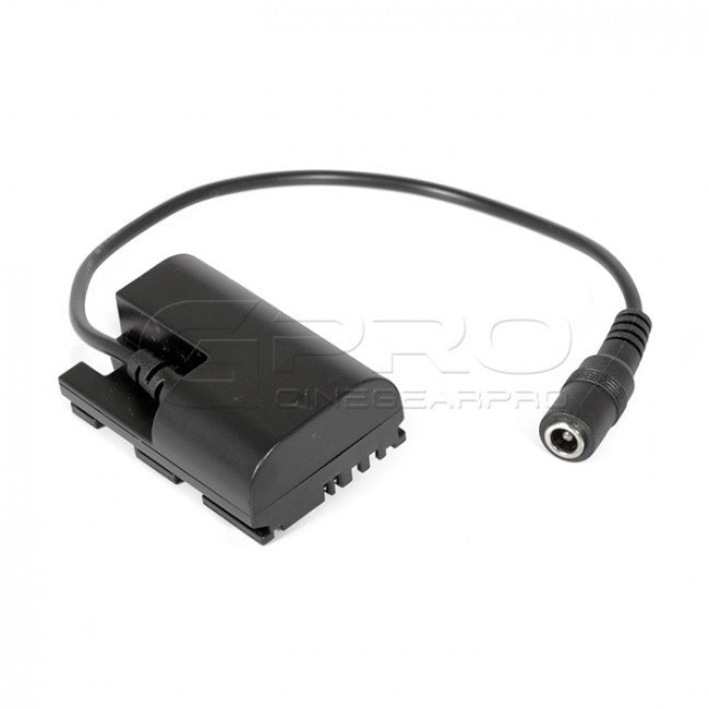 LanParte E6P-01 Canon LP-E6 DC Coupler/Dummy Battery for 5D MKII III 7D 6D DC Coupler/Dummy Battery - CINEGEARPRO