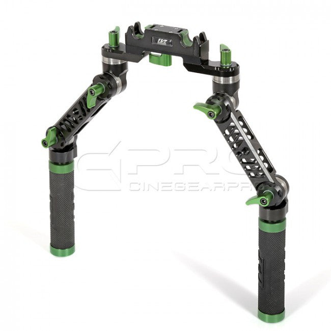 LanParte UG-02-15 Rosette Articulating Universal Handgrip w/ 15mm Quick Release Clamp Rosette Handles - CINEGEARPRO