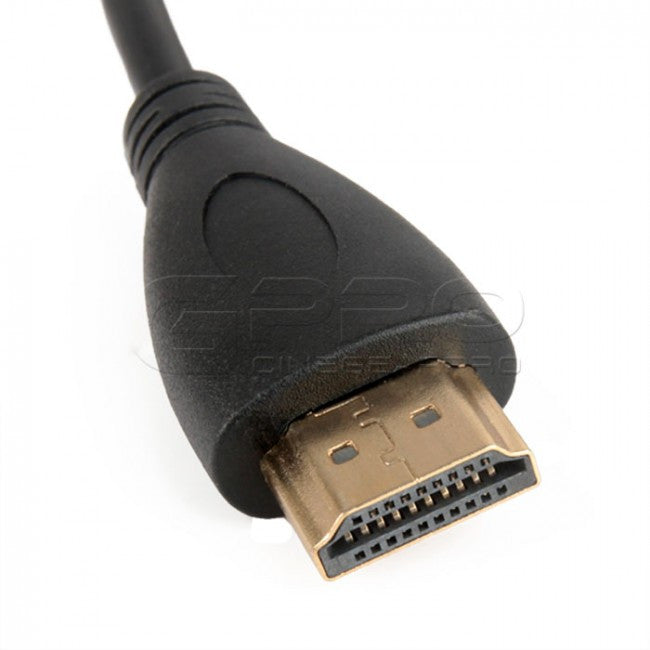 CGPro AM-AF-SC HDMI Spring Coiled Type A Male to A Female Cable HDMI Cable - CINEGEARPRO
