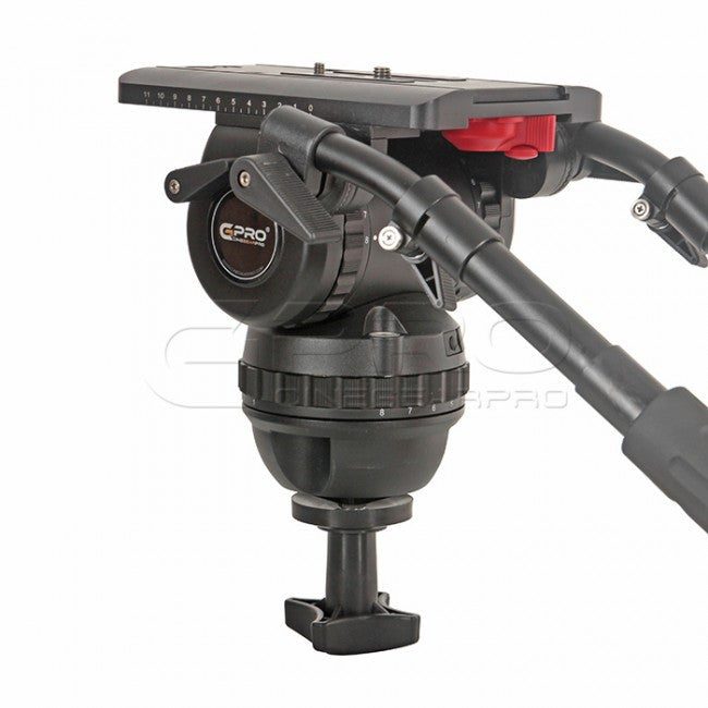 CGPro Prime 10 Tripod Fluid Head Fluid Head - CINEGEARPRO