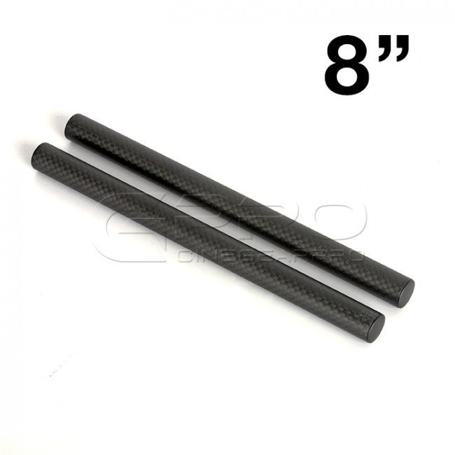 LanParte CFR-200 CFR-300 High Strength 15mm Carbon Fibre Rods (8 - 18 inch) Support Rods - CINEGEARPRO
