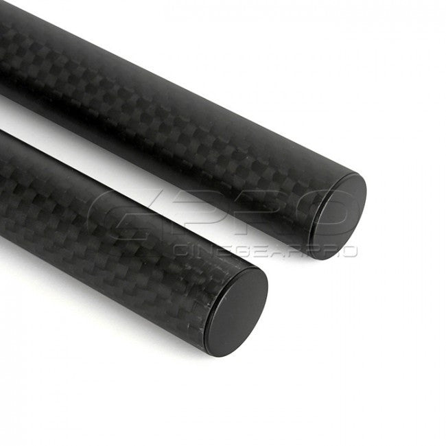 LanParte CFR-200 CFR-300 High Strength 15mm Carbon Fibre Rods (8 - 18 inch) Support Rods - CINEGEARPRO