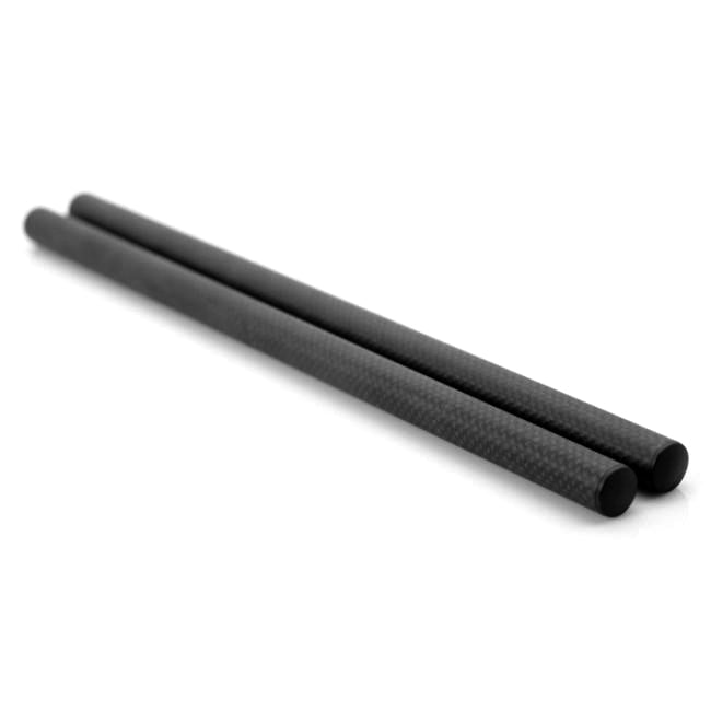 LanParte CFR-200 CFR-300 High Strength 15mm Carbon Fibre Rods (8 - 18 inch) Support Rods - CINEGEARPRO