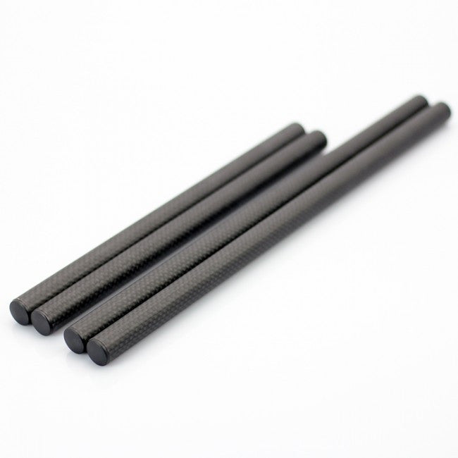 LanParte CFR-200 CFR-300 High Strength 15mm Carbon Fibre Rods (8 - 18 inch) Support Rods - CINEGEARPRO