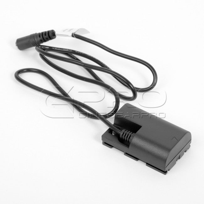 LanParte E6P-01 Canon LP-E6 DC Coupler/Dummy Battery for 5D MKII III 7D 6D DC Coupler/Dummy Battery - CINEGEARPRO
