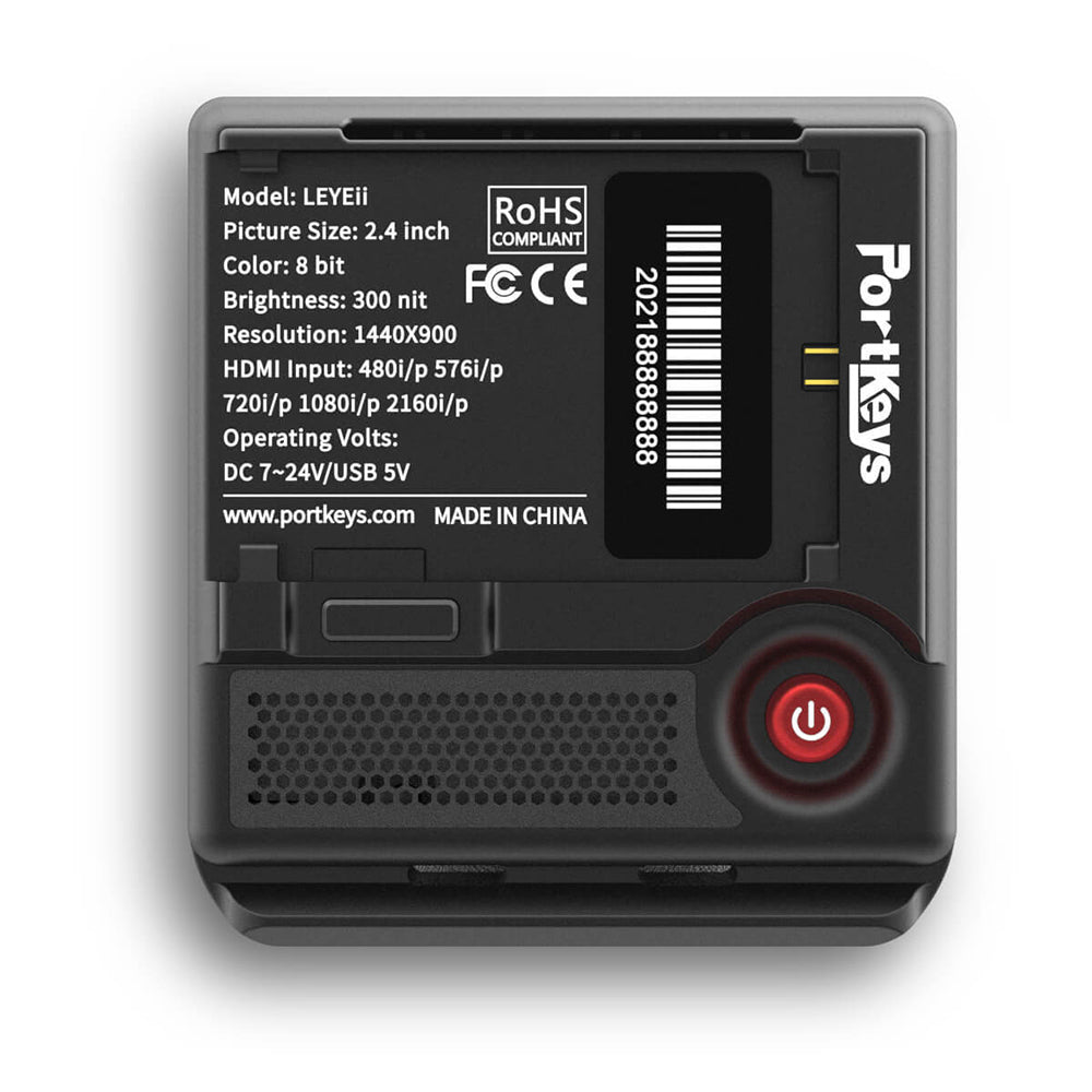 PortKeys LEYE II 4K HDMI Electronic Viewfinder 2.4inch LCD Monitor