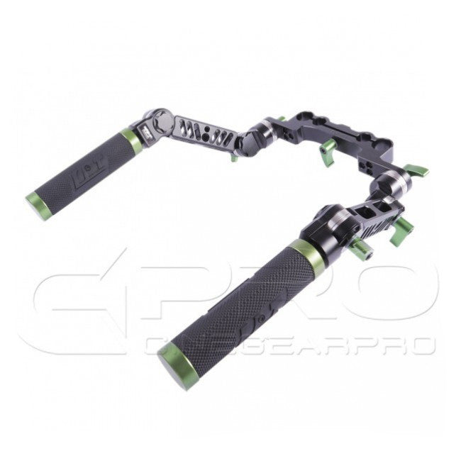 LanParte UG-02-19 Rosette Articulating 15mm/19mm Universal Adjustable Front Handgrip Rosette Handles - CINEGEARPRO