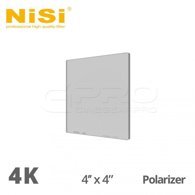 NiSi 4K 4x4 Polarizer Filters Filters - CINEGEARPRO