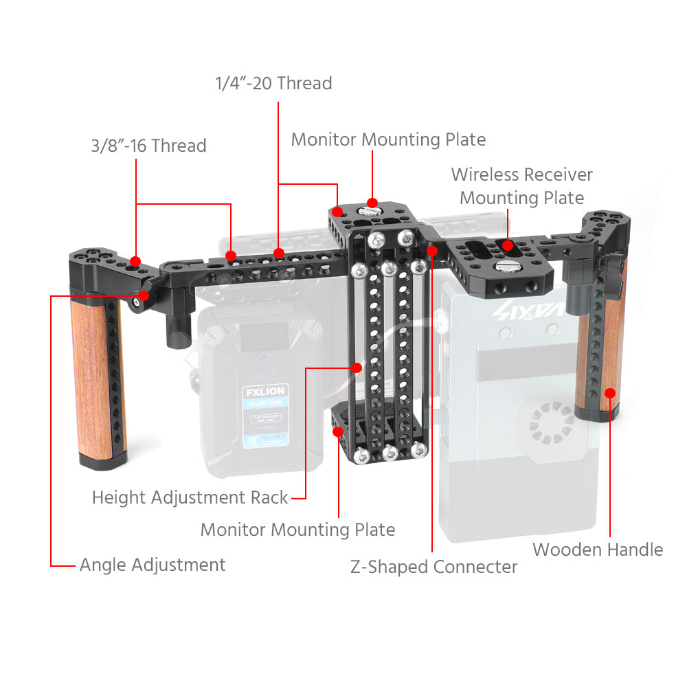 CGPro Director's Monitor Cage V3 Monitor Cages - CINEGEARPRO