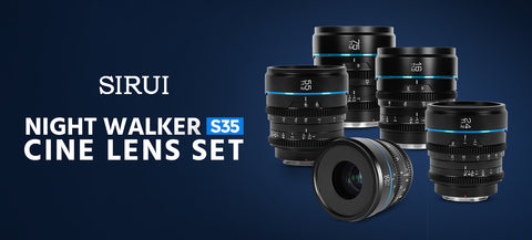 SIRUI Night Walker T1.2 S35 Cine Lens