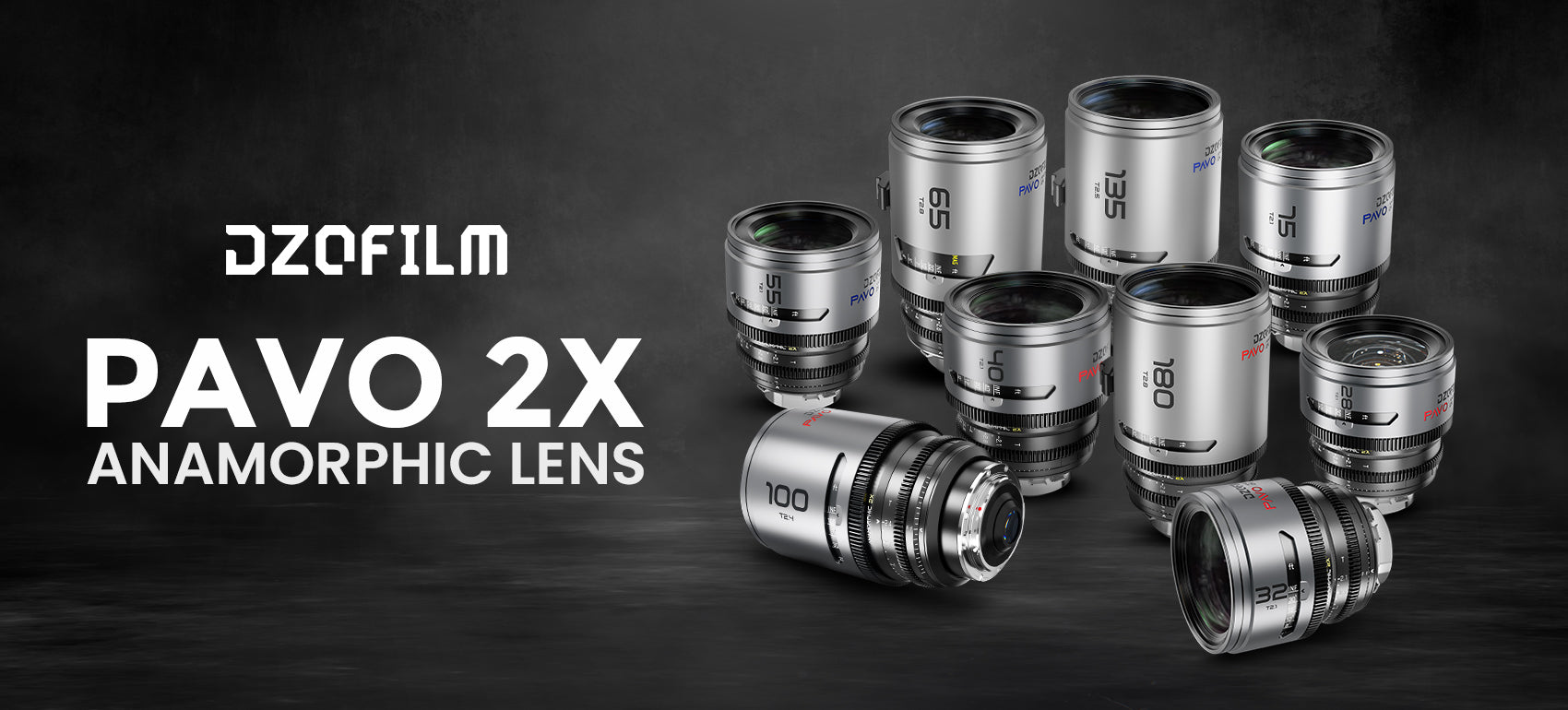 DZOFILM Pavo 2x anamorphic Prime Cine Lens