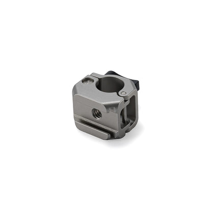 TILTA TA-T86-RACS-TW 15mm Rod Clamp Mounting Adapter with Cold Shoe (1/4″-20) – Titanium White