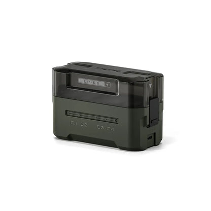 TILTA TBC-E6P Portable Charging Station for Canon LP-E6 Battery (4 Channel) – Green