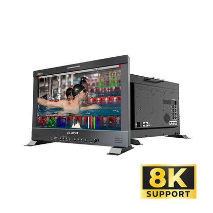 LILLIPUT Q18-8K 17.3 inch 8K 12G-SDI 3840×2160 studio production monitor