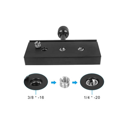 CGPro Arca Swiss Style Quick Release Plate Clamp 120mm