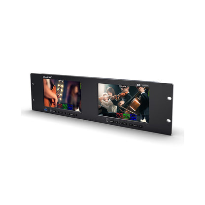 LILLIPUT RM-7026-12G Dual 7 inch 3RU rackmount monitor with 12G-SDI /HDMI 2.0