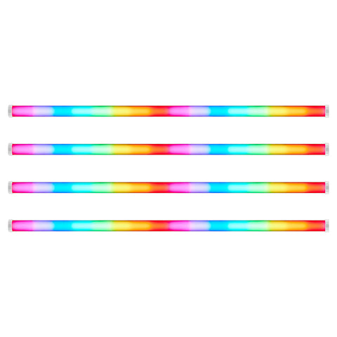 GODOX KNOWLED TP4R-K4 4' Four-Light Pixel Tube LED Lighting Kit