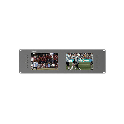 LILLIPUT RM-7028S Dual 7 inch 3RU rackmount SDI monitor