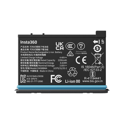 Insta360 Rechargeable 2290mAh Battery for X4 Camera