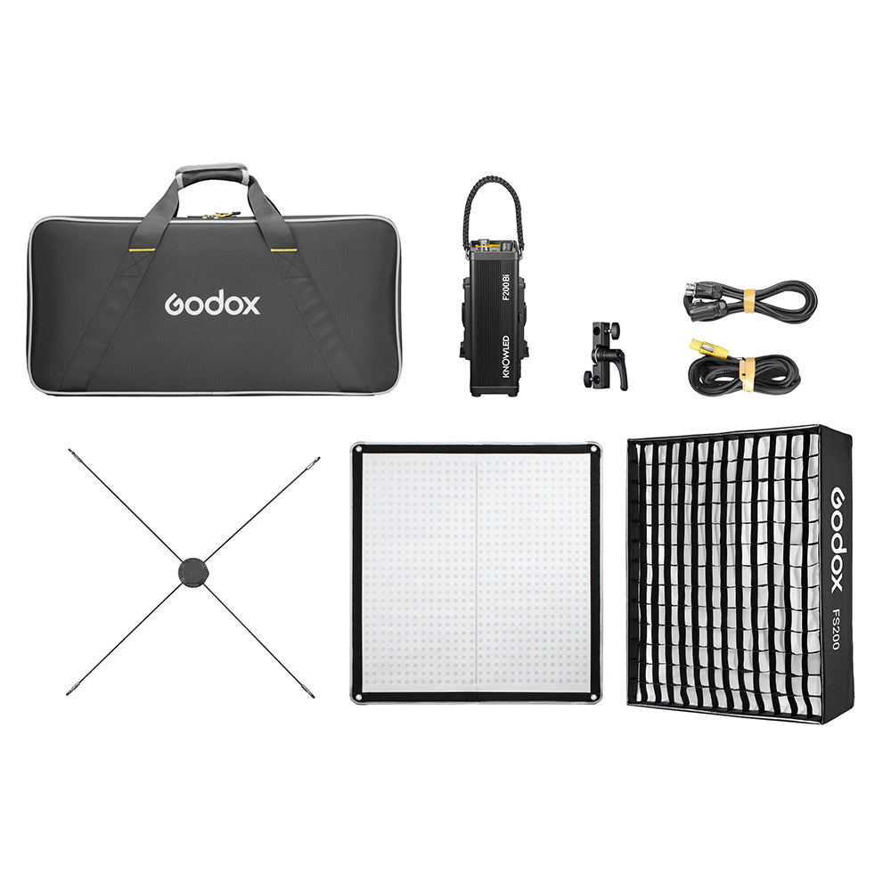 GODOX KNOWLED F200Bi Flexible IP65 LED Mat Flex Cine LED Panel