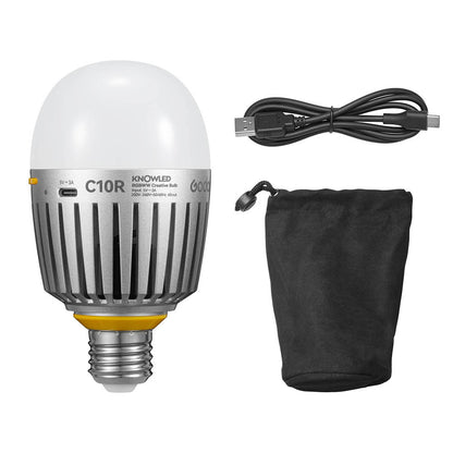 GODOX KNOWLED C10R E27 RGBWW Creative Practical Lighting Bulb
