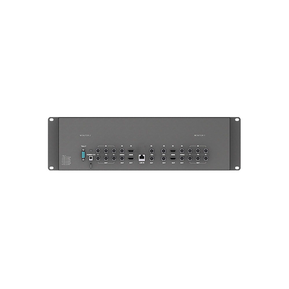 LILLIPUT RM-7028S Dual 7 inch 3RU rackmount SDI monitor