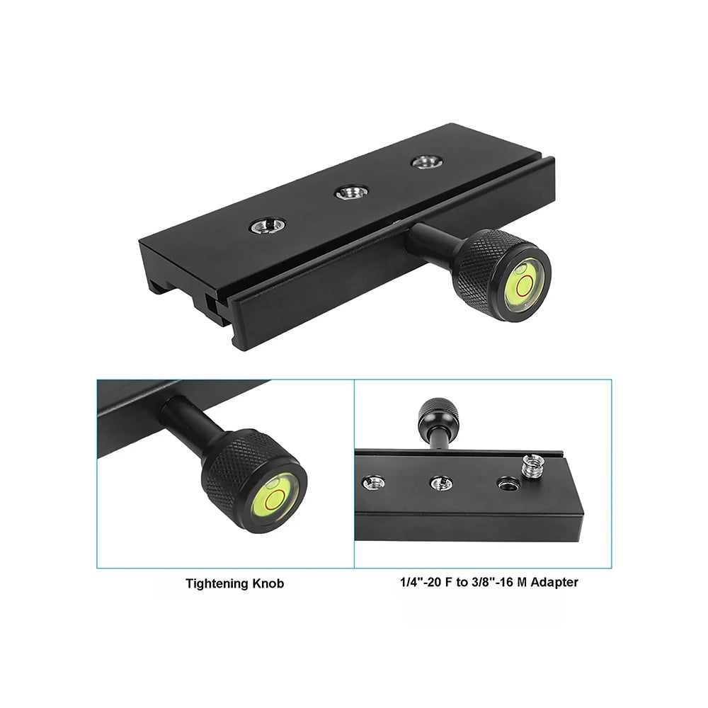 CGPro Arca Swiss Style Quick Release Plate Clamp 120mm