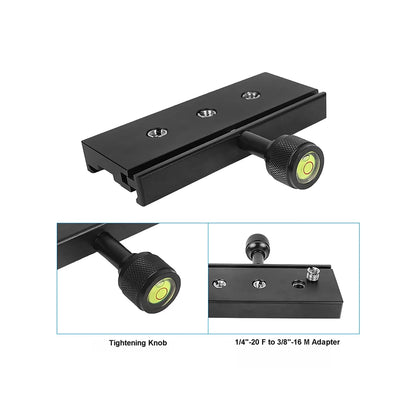 CGPro Arca Swiss Style Quick Release Plate Clamp 120mm
