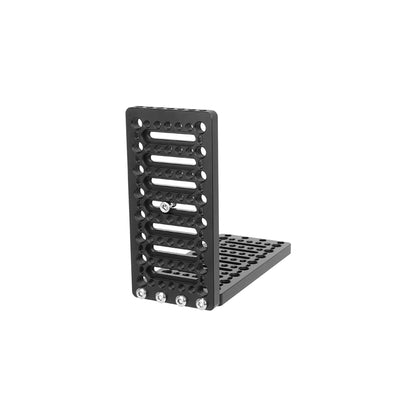 CGPro L-Shaped Cheese Plate Extension Mounting Platform with ARRI Accessory Mounts