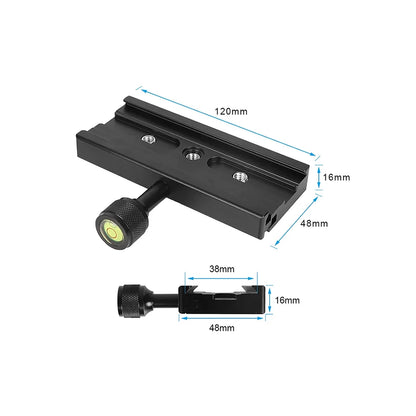 CGPro Arca Swiss Style Quick Release Plate Clamp 120mm
