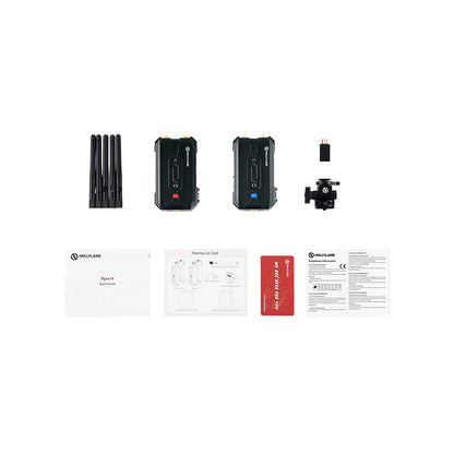 Hollyland Pyro H Wireless Video Transmission System HDMI Dual-Band 4K30/1080p60 1300ft Los Range 60ms Latency Up to 4 Receiver
