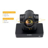 FeelWorld UHD 4K SDI/HDMI PTZ Camera with 12x Optical Zoom