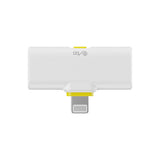 Hollyland LARK M2 DUO 2-Person Wireless Microphone System with Lightning Connector (2.4 GHz, Ivory White)