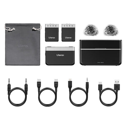 Ulanzi AM18 U-Mic Wireless Lavalier Microphone System